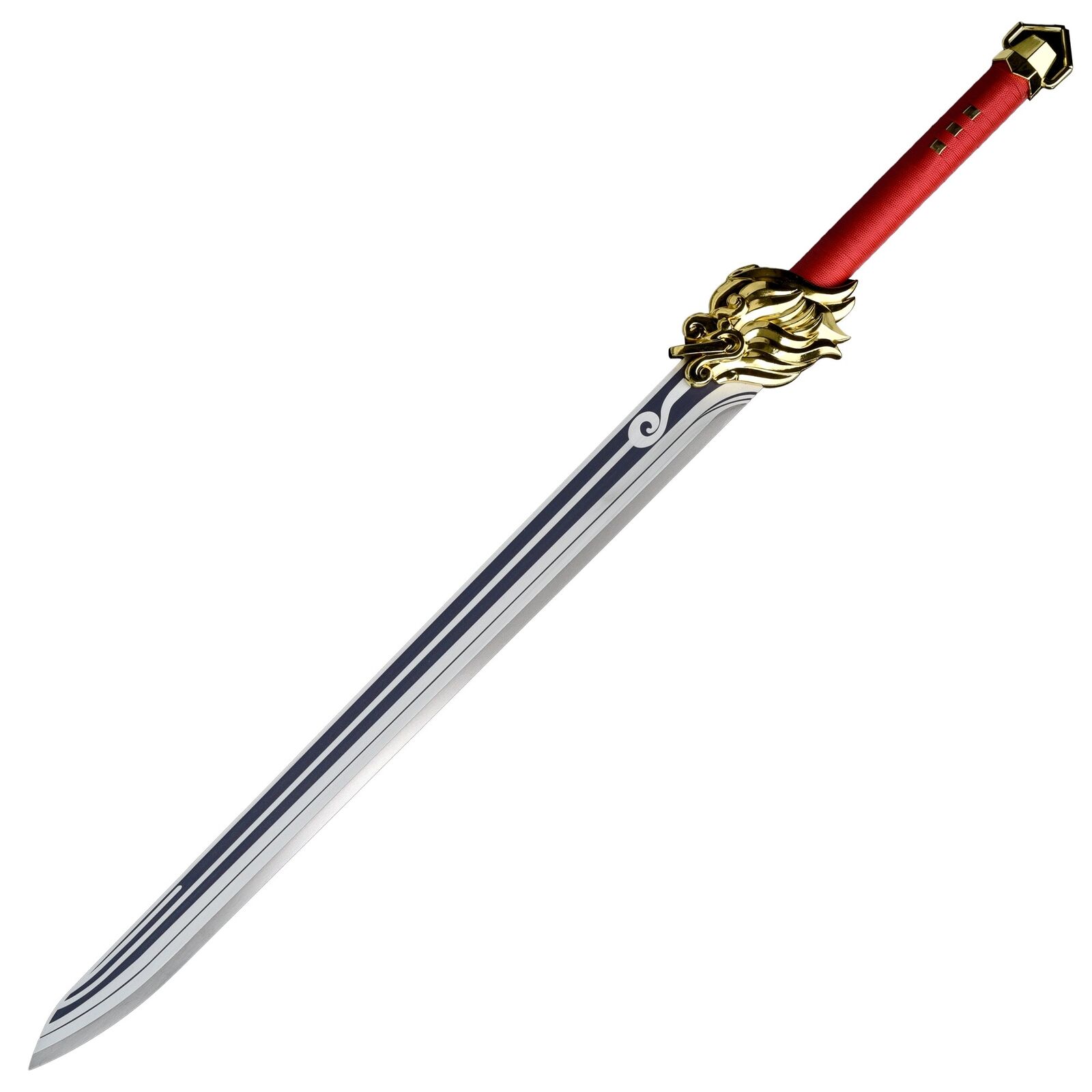 37 Inch Genshin Impact Lion's Roar Sword Replica Cosplay Weapon Costume Display
