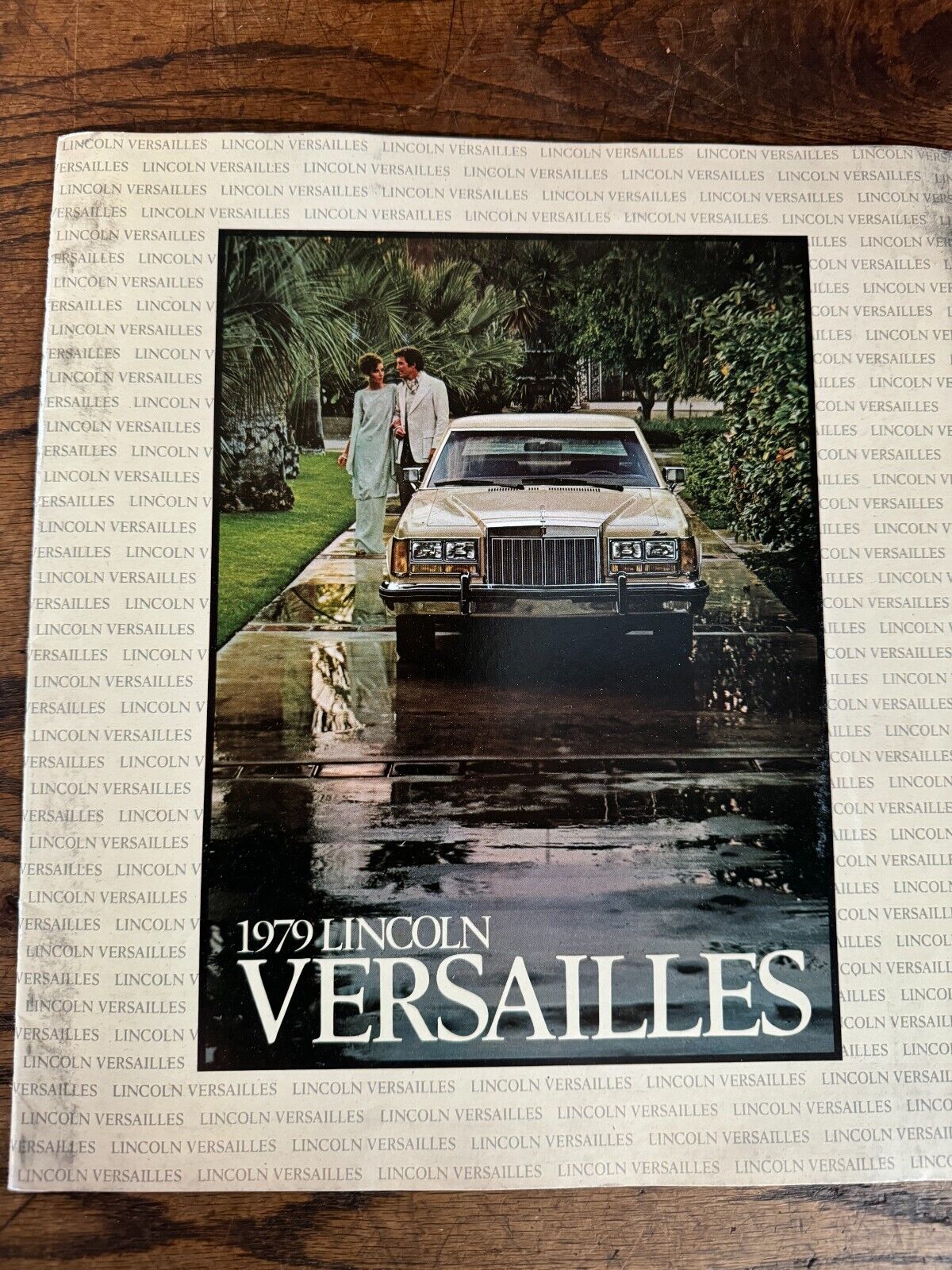 Vintage 1979 Lincoln Versailles Car Sales Brochure ~ Automobile Catalog