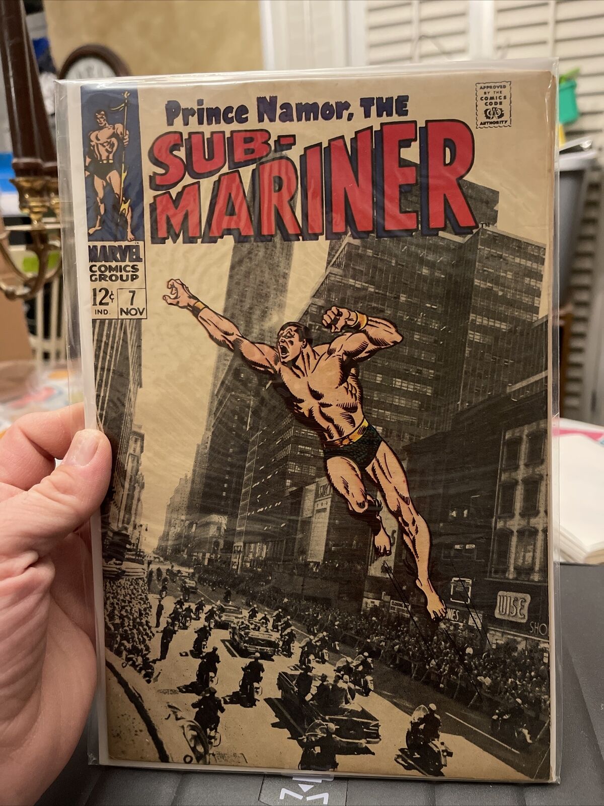 Prince Namor The Sub-Mariner 1968 Marvel Comics 7 6.0