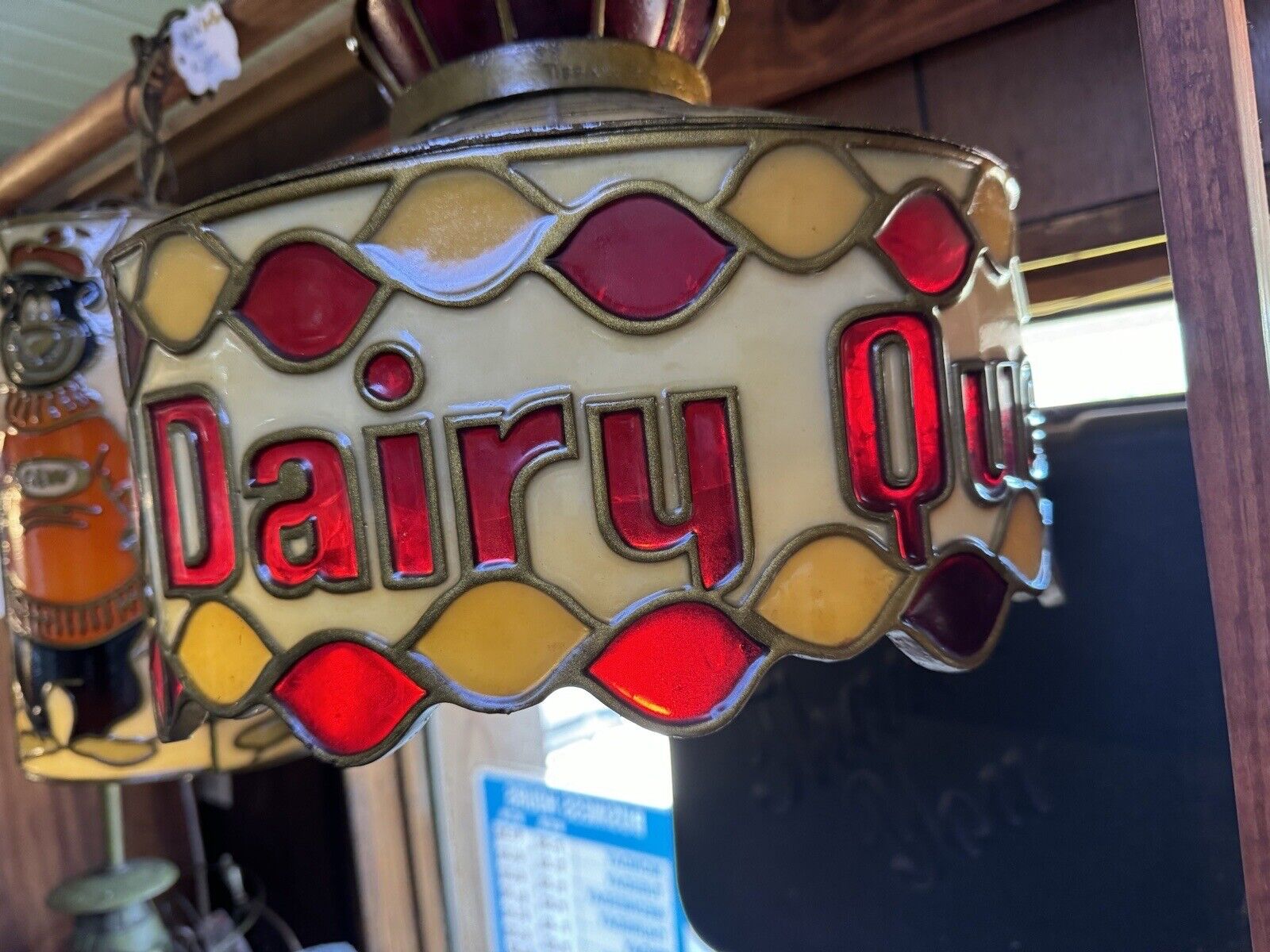 Nostalgic Rare Dairy Queen Restaurant Working Light Will Ship