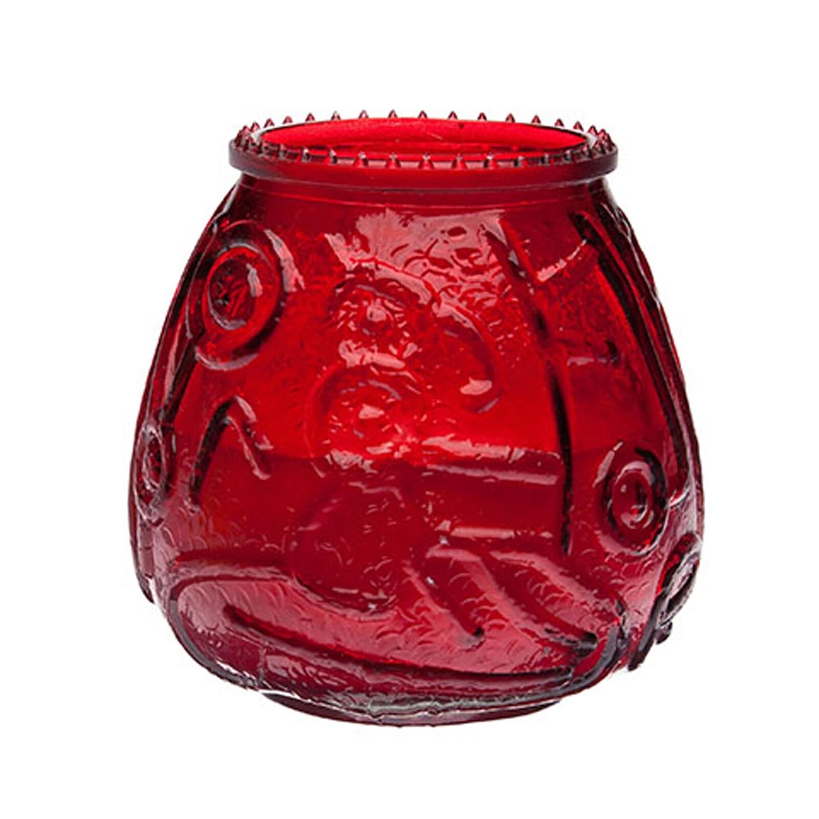 Sterno Products 40200 Euro-Venetian Red Candle - 12 / CS