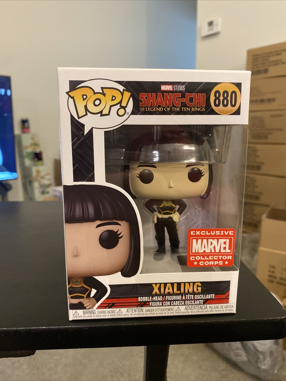 Funko Pop Xialing 880 Legend of the Ten Rings Marvel Collector Corps Exclusive