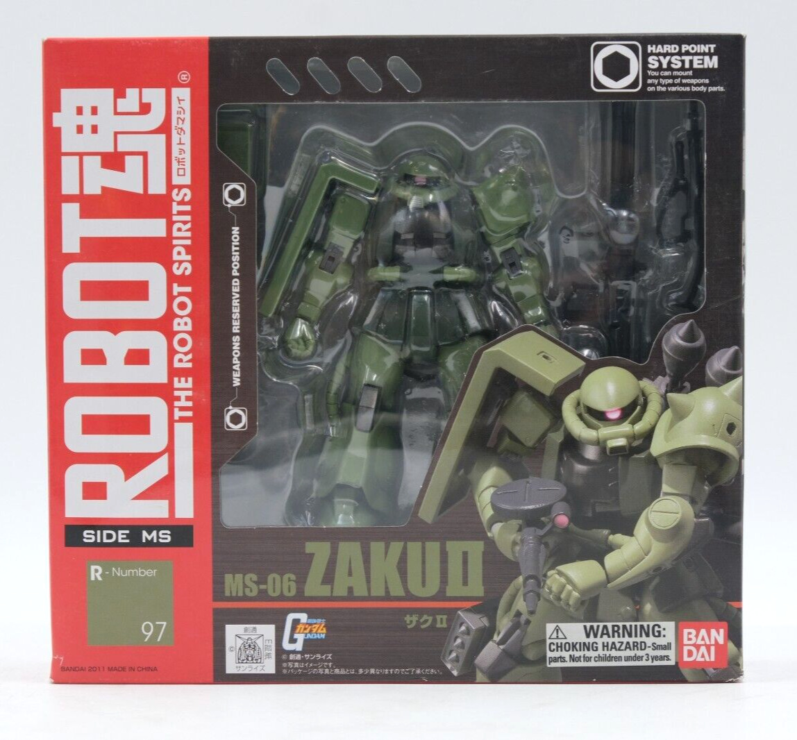 Bandai Robot Spirits Side MS-06 Zaku II Mobile Suit Gundam Action Figure #97