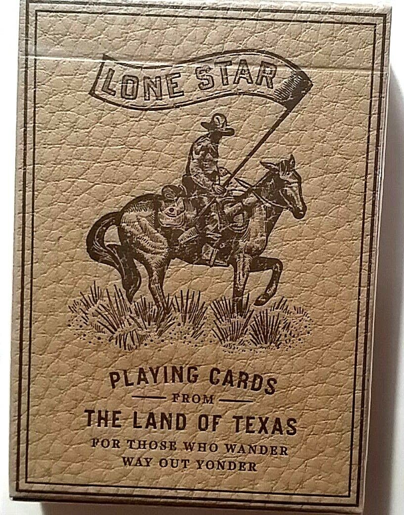 Rare   LONE STAR Limited Edition SOLDOUT Magic  Playing Cards PURE IMAGINATION