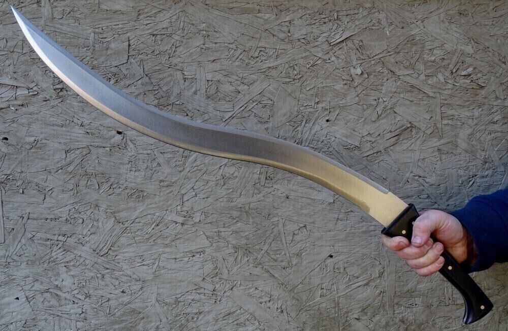 28 INCH SWORD FULL TANG CUSTOM HAND MADE HUNTING KNIFE D2 STEEL