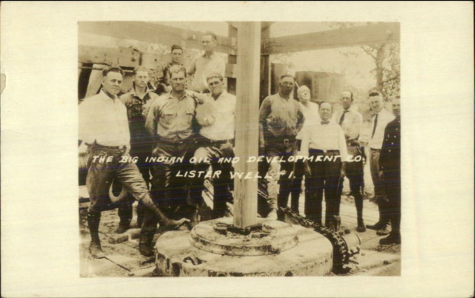Cooke County TX Callisburg Big Indian Oil Well Dev Co Lister Well RPPC xst #2