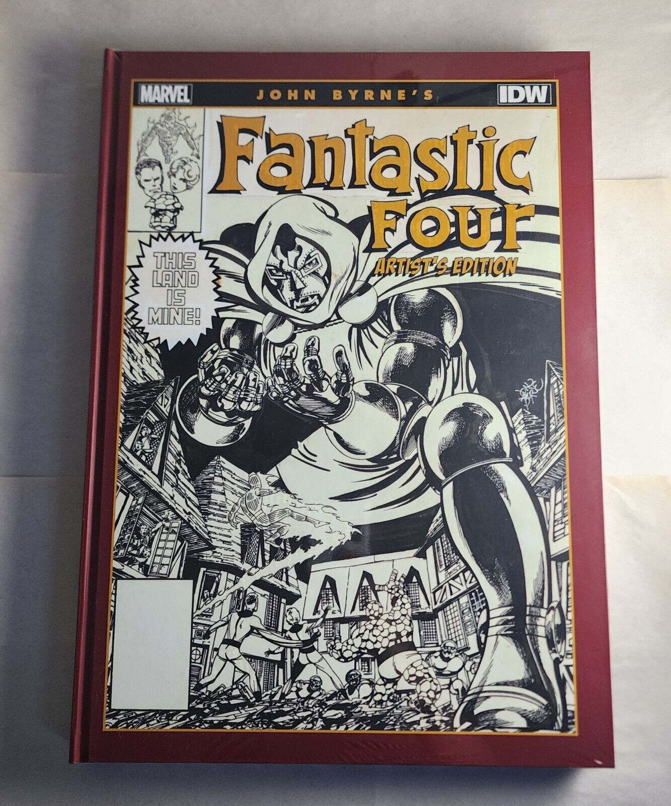 John Byrne's Fantastic Four Artist's Edition IDW Marvel HC
