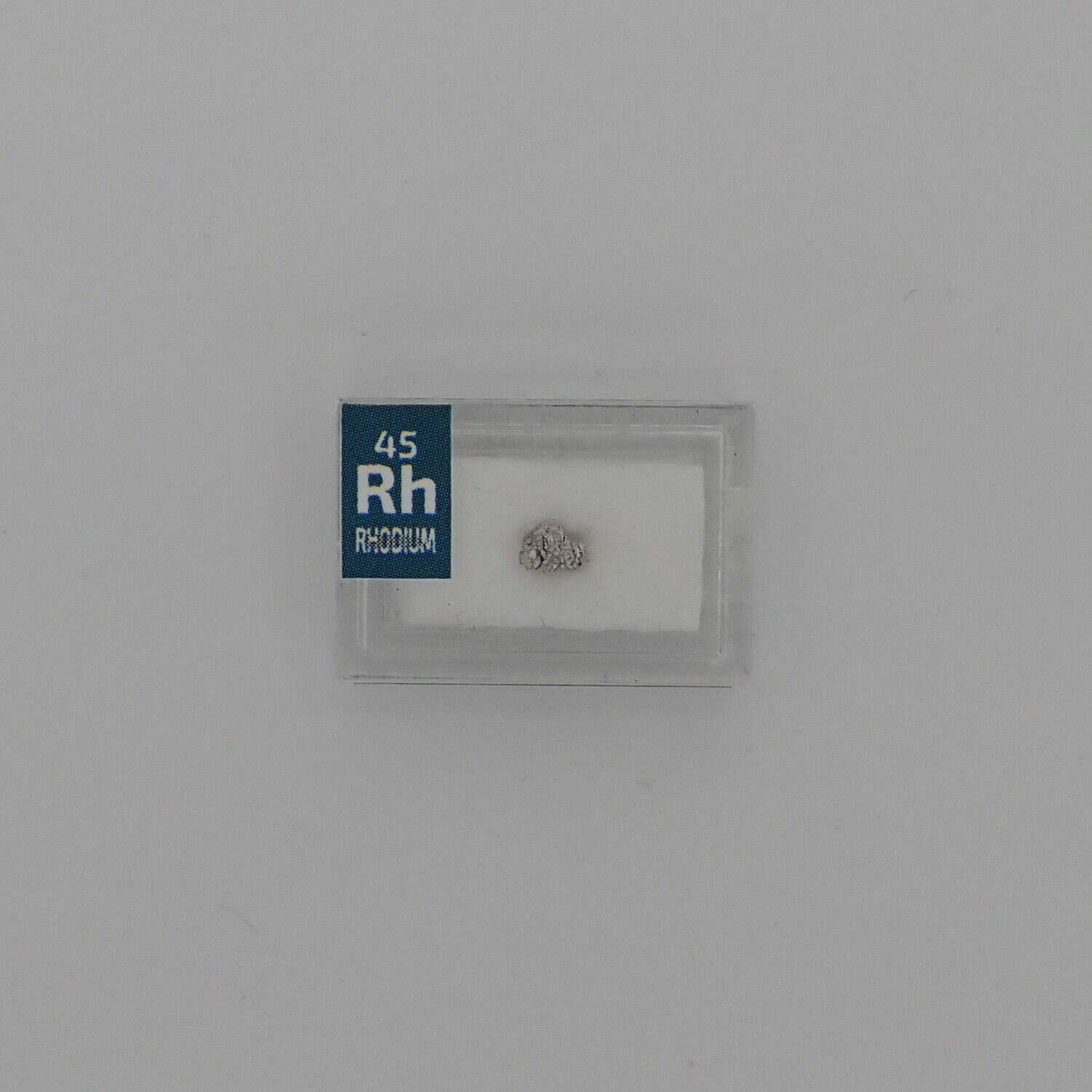 Rhodium Metal 99.99% Pure Crystals Element Sample 0.02 - 0.77 Grams Very Special