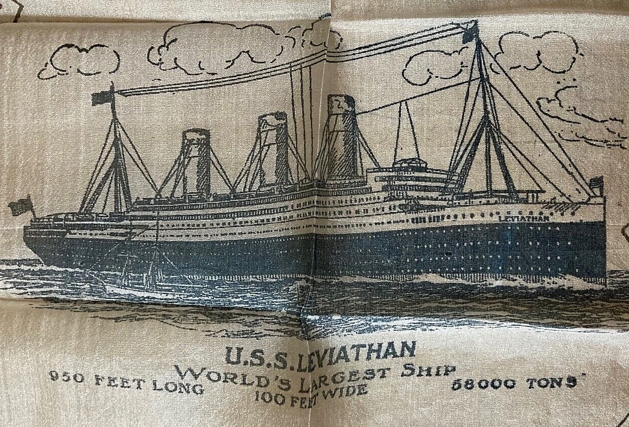 VERY RARE USS LEVIATHAN \