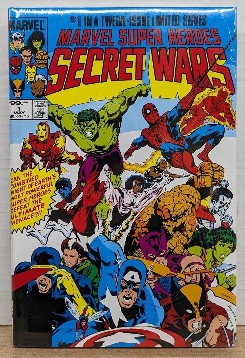 Marvel Super Heroes Secret Wars Omnibus HC Hardcover New Sealed Mike Zeck Cover
