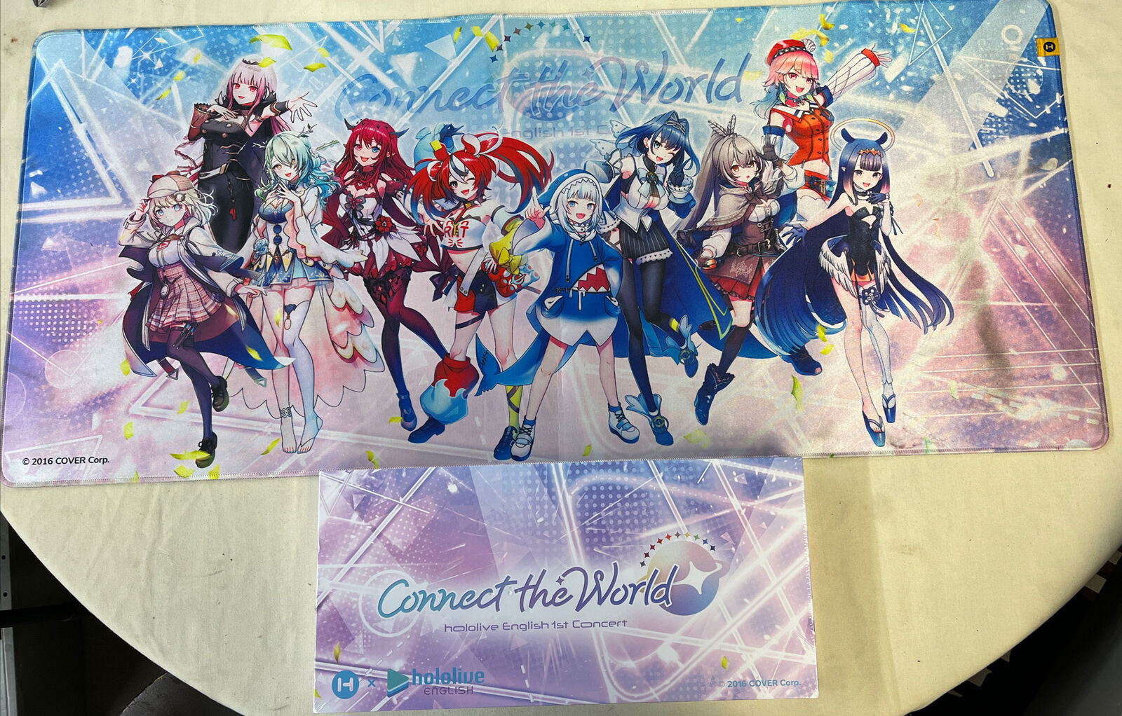 Hyte X Hololive English Connect the World New Unopened And Desk Mat