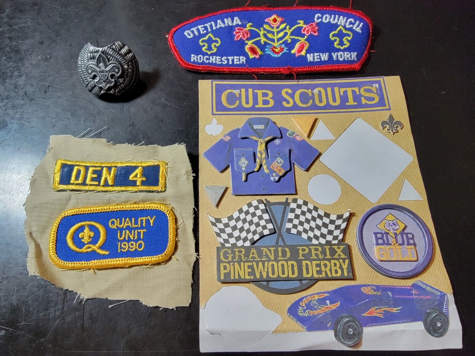 Vintage BSA Boys Scout Patchs & Other Collectibles
