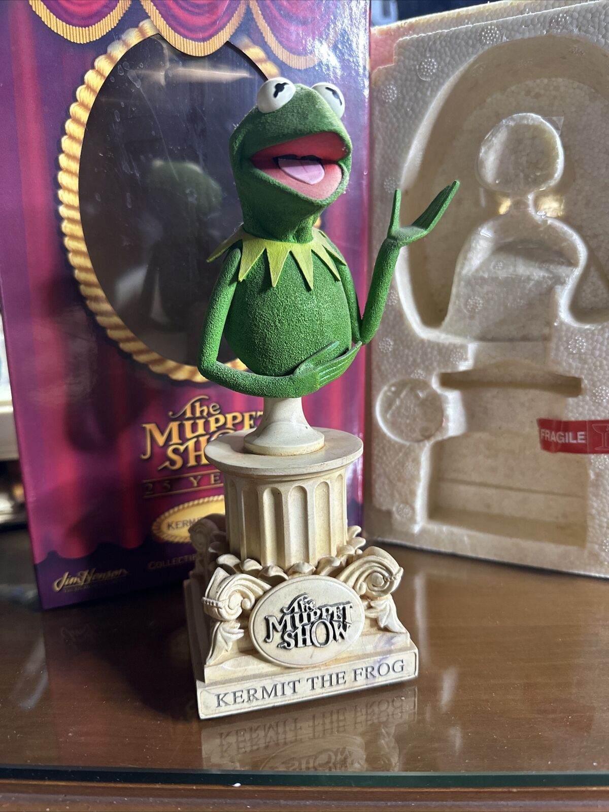 The Muppet Show Kermit The Frog Bust 2002 Sideshow Weta Limited Edition 43/5000