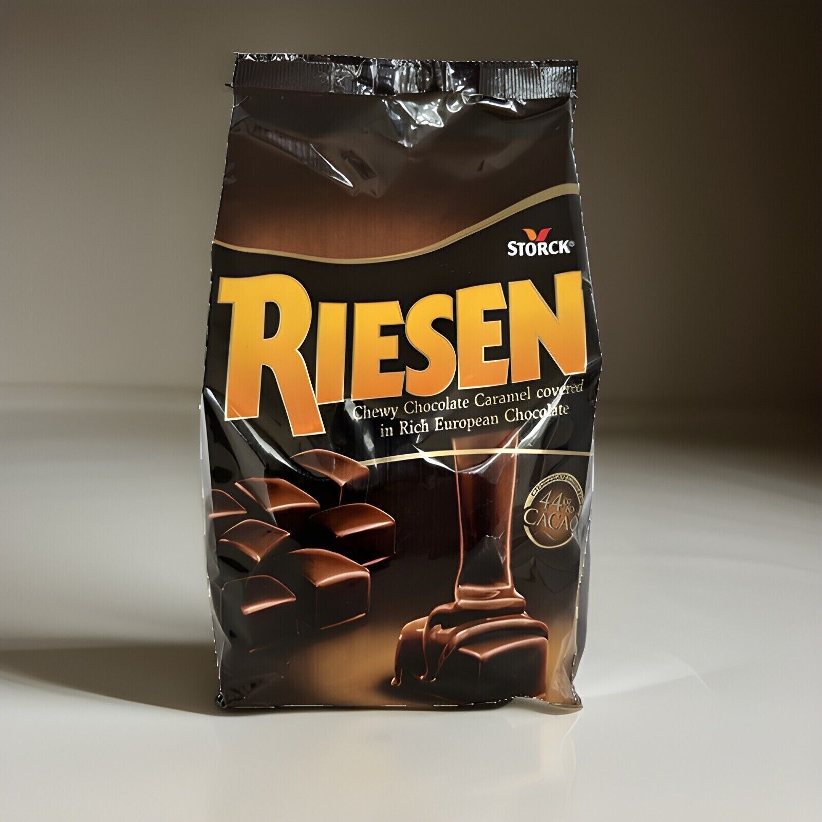 Riesen European Chocolate Covered Chewy Caramel Candy 30oz. bag