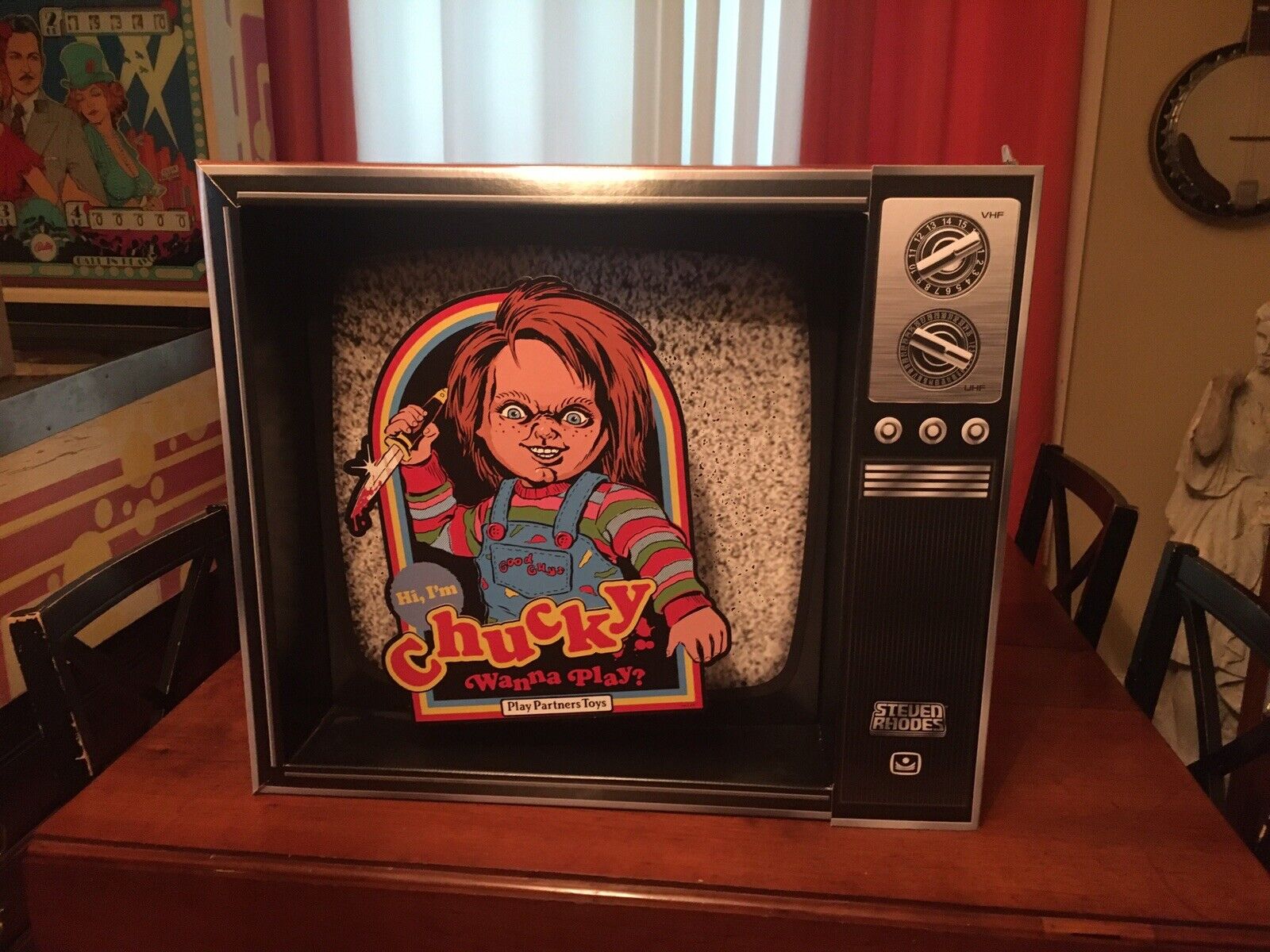 Large Rare Spencer's Gifts Hollywood Horror Chucky Child's Play Store Display