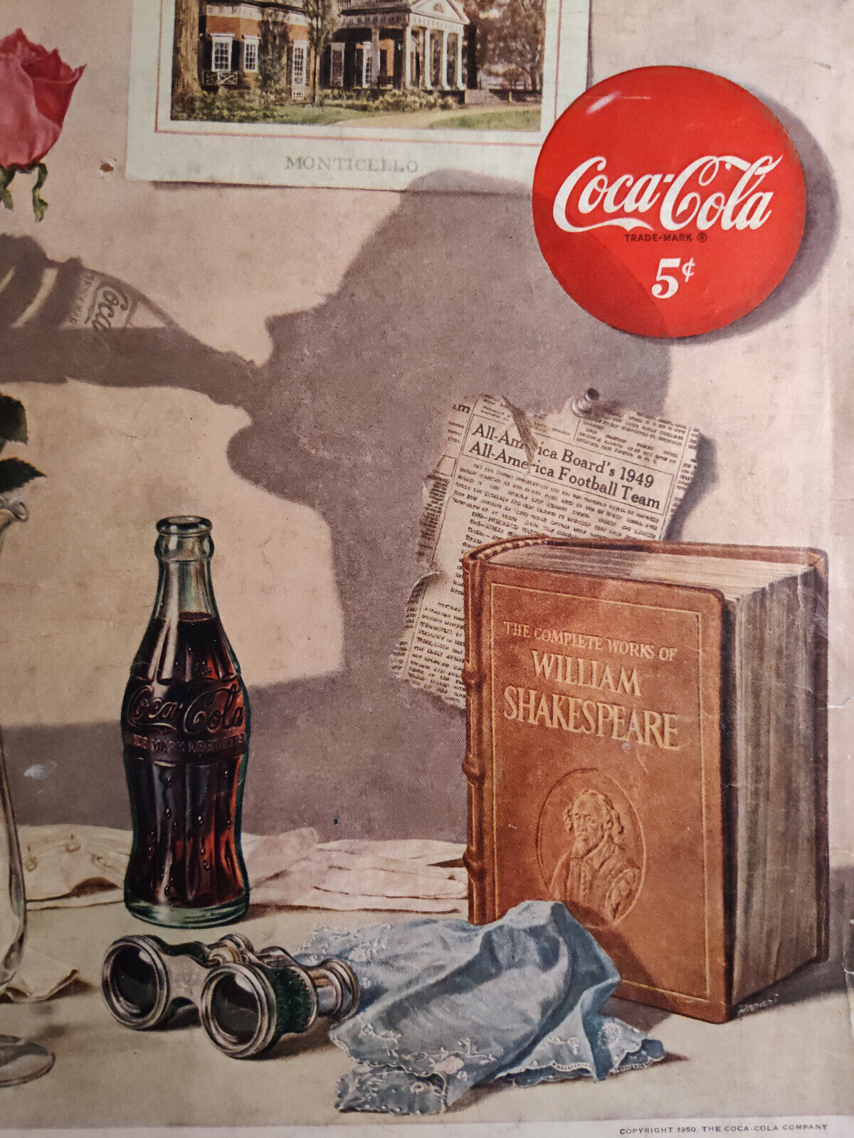 Vintage Ad Advertisement COCA COLA Coke 150 Thirst too seeks quality