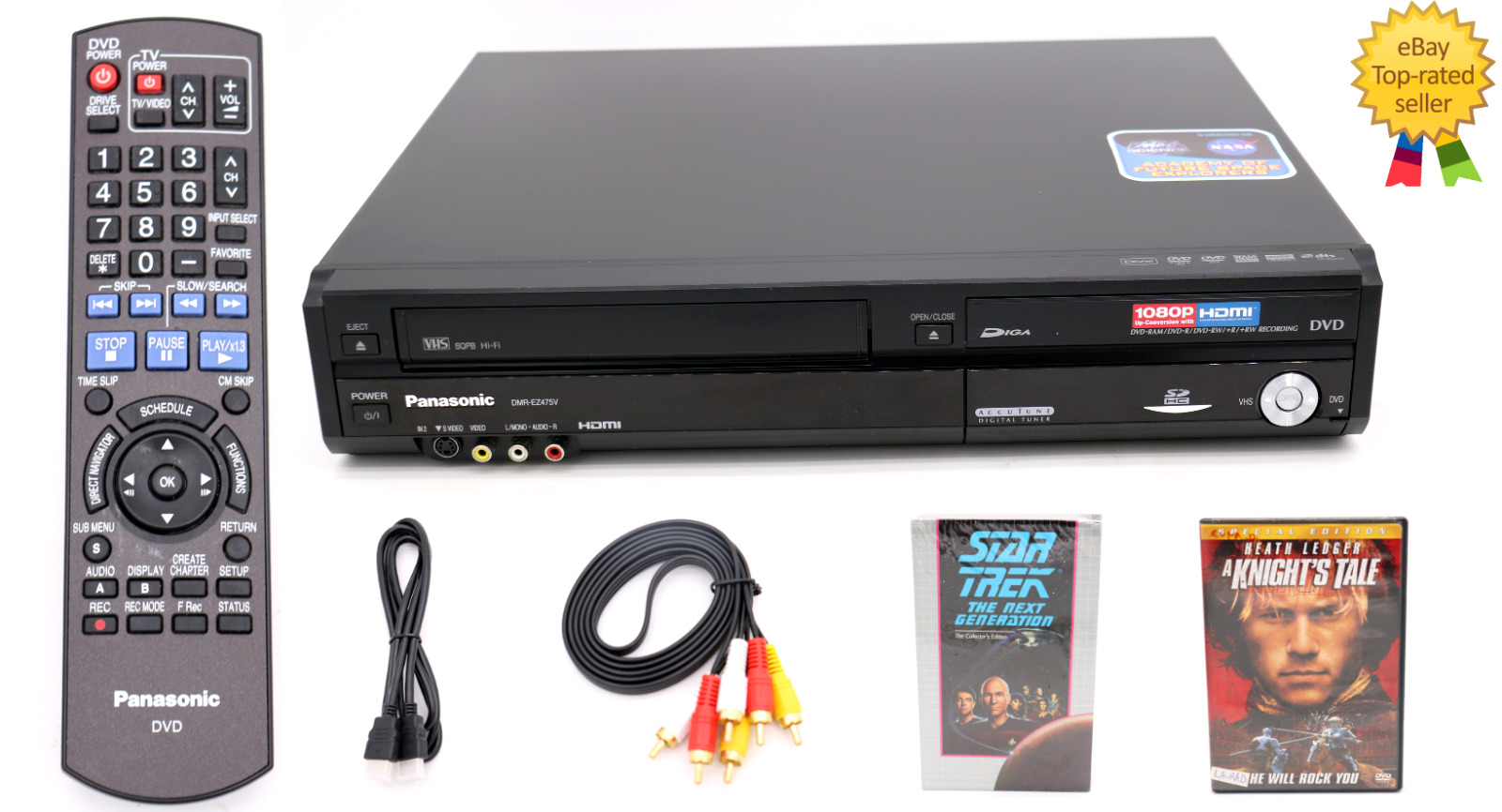 Please read the item\'s DMR-EZ475V DVD VCR Combo Recorder HDMI Output with Remote