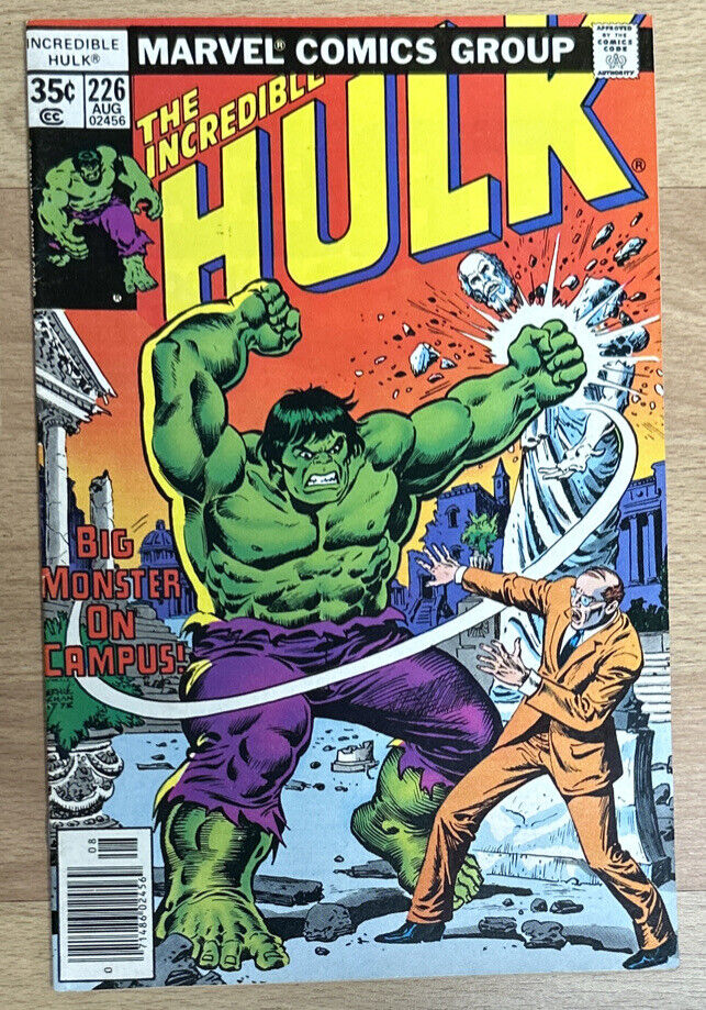 Hulk 226; Stern/Buscema; Doc Samson, Dr. Weller; Ads: Beatles & Spiderman (1978)