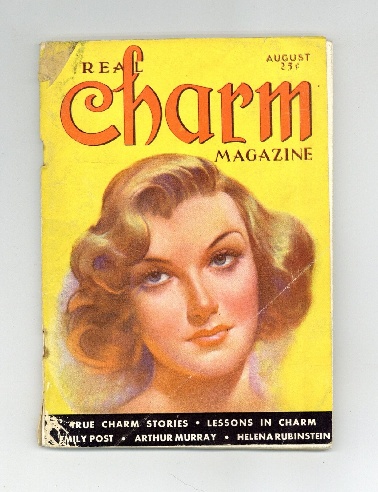 Real Charm Magazine Aug 1937 #1 GD