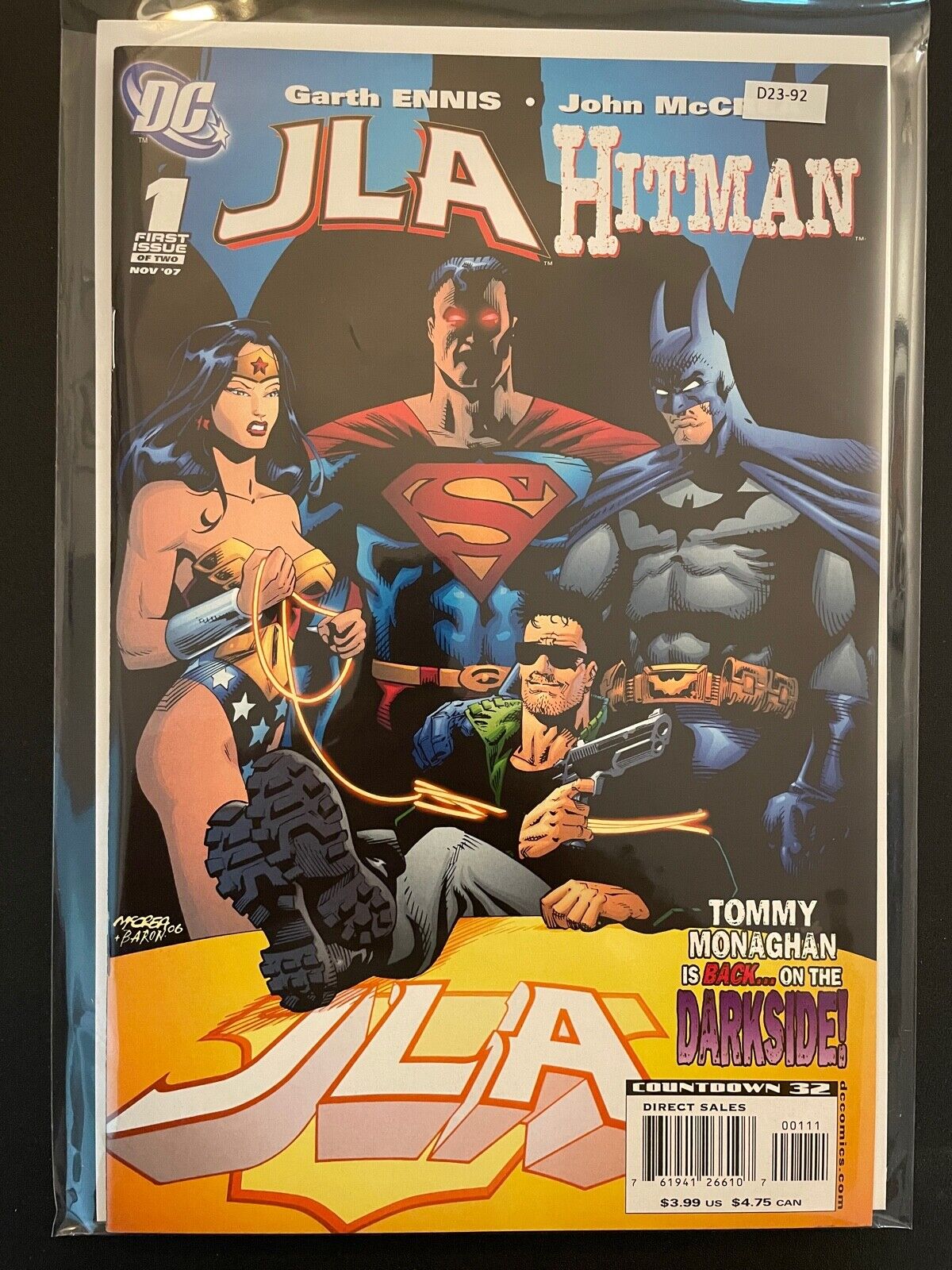 JLA/Hitman 1 High Grade DC Comic Book D23-92