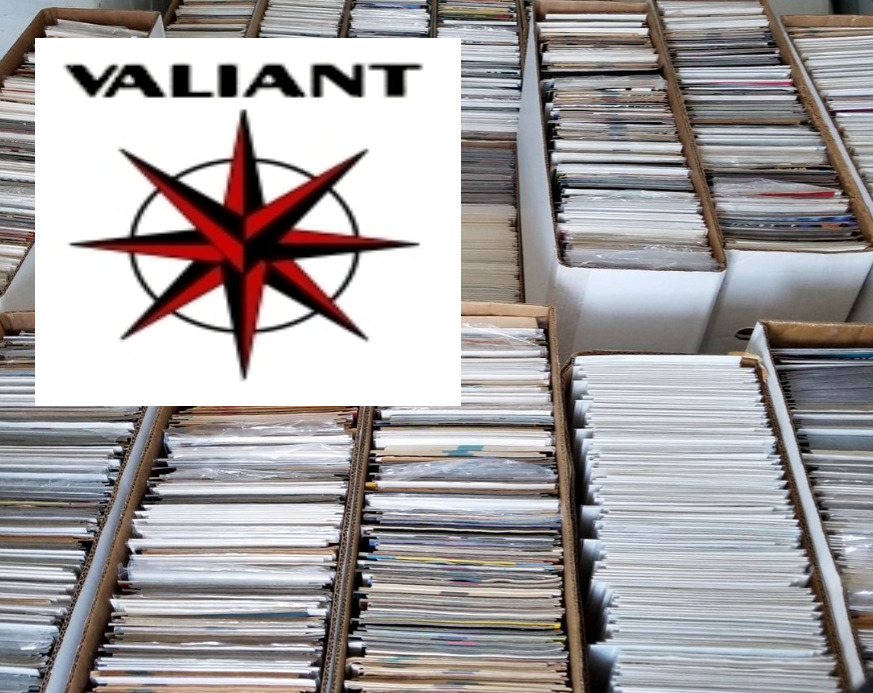 50 Comic Book HUGE lot - All DIFFERENT - Only VALIANT Comics - 