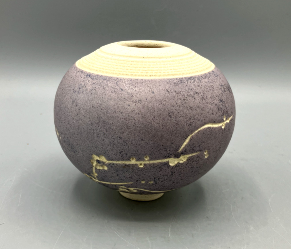 Vintage Sandi Dihl Ceramic Hand-made Wishkeeper Bowl No Lid