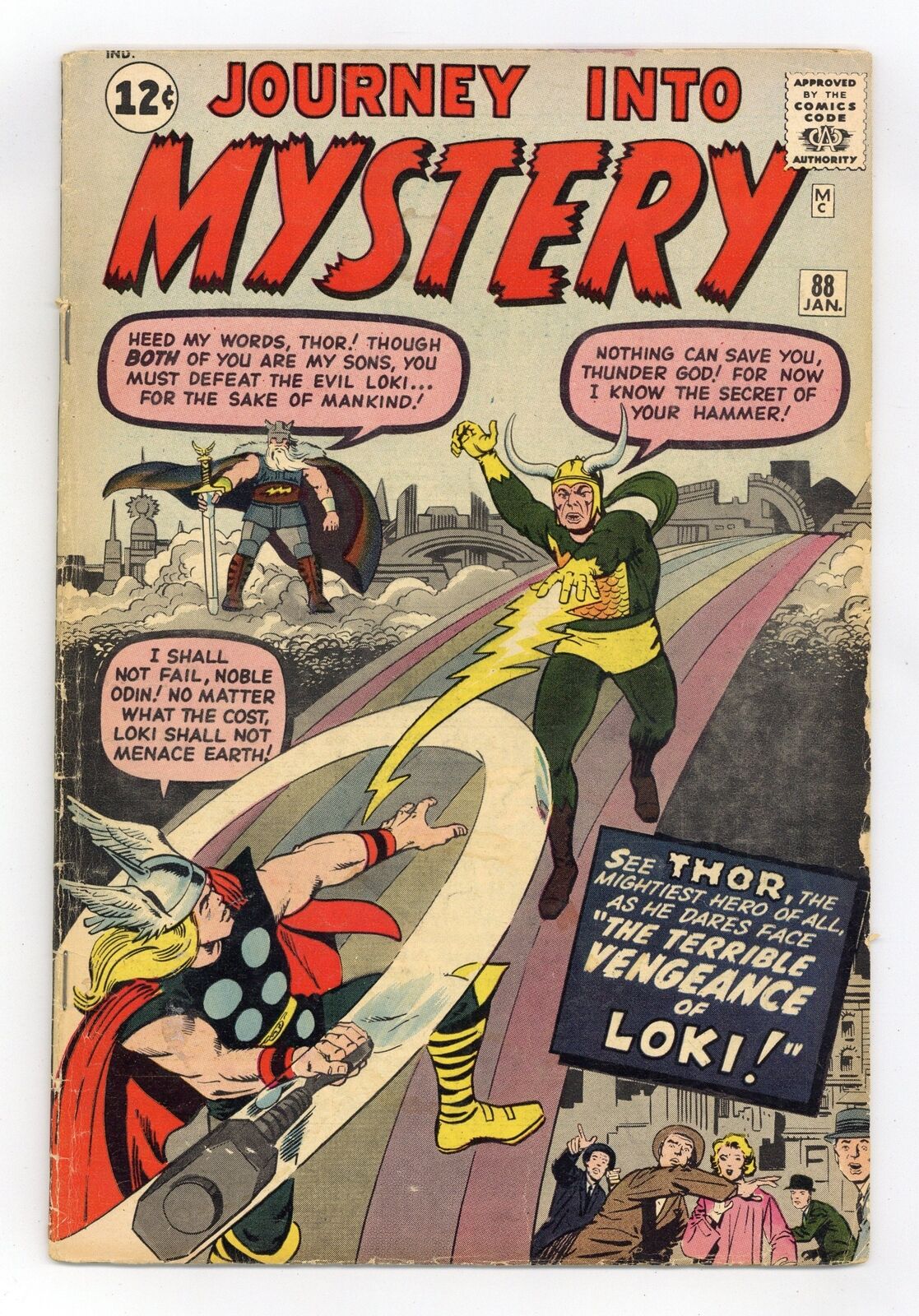 Thor Journey Into Mystery #88 GD+ 2.5 1963