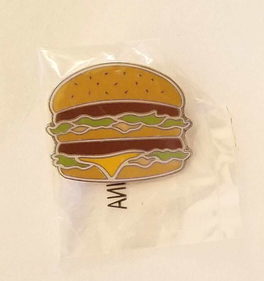 McDonalds Big Mac Lapel Pin - NEW - DISCONTINUED
