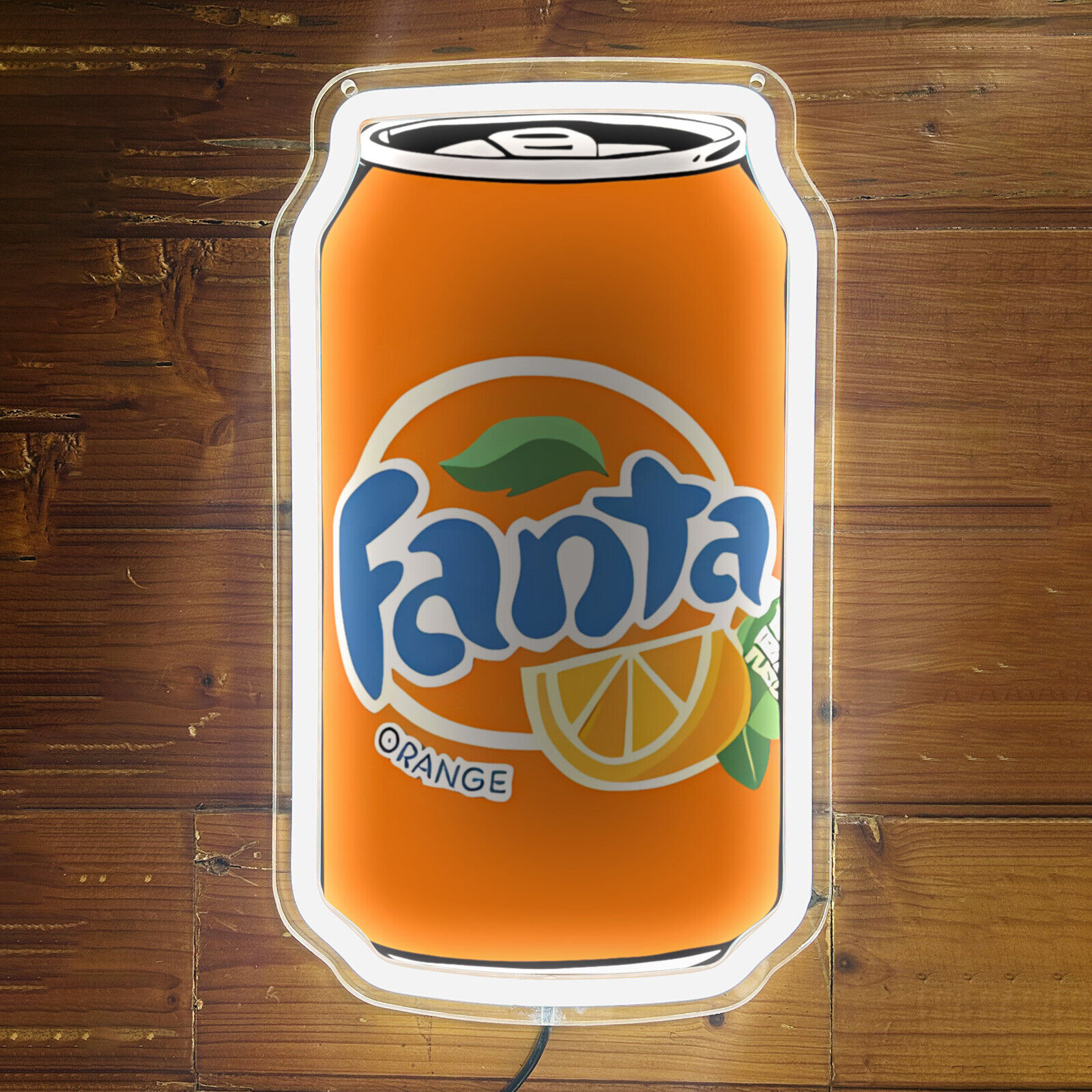 Fanta Orange Sparkling Water Neon Sign Light Beer Club Party Wall Decor 12\