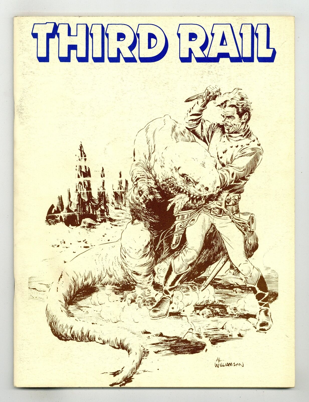 Third Rail Magazine Fanzine #1 FN 6.0 1981