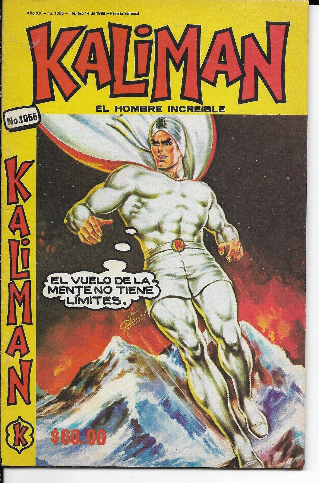 Kaliman El Hombre Increible #1055- Febrero 14, 1986
