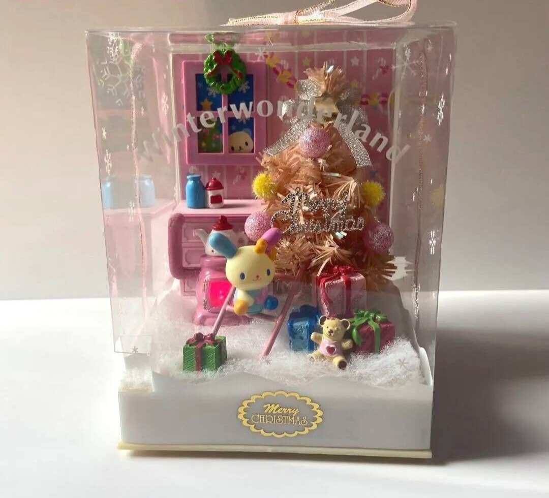Sanrio Usahana Christmas tree miscellaneous goods retro 2004 toy Rare