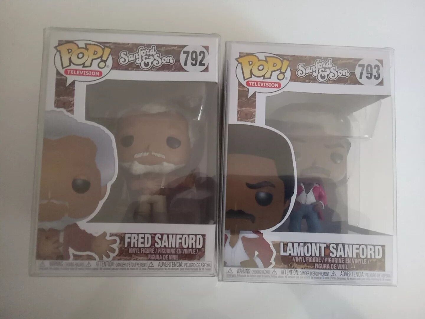 Funko Pop Sanford & Son Fred & Lamont Set 792 And 793