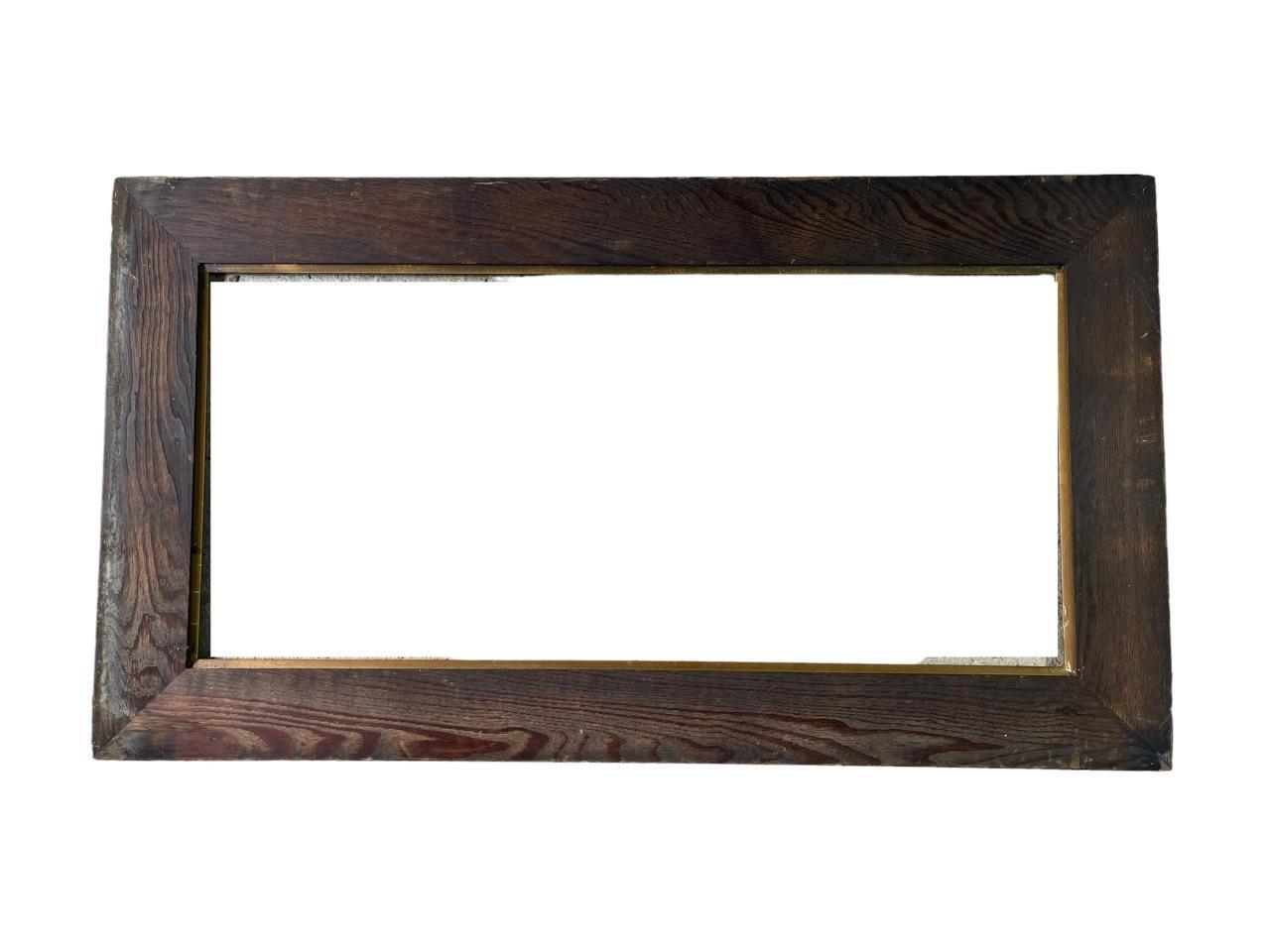 Antique Distressed Wood Picture Frame 26\