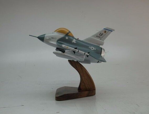 F-16 Fighting Falcon Chubby F16 Airplane Desktop Wood Model Small New