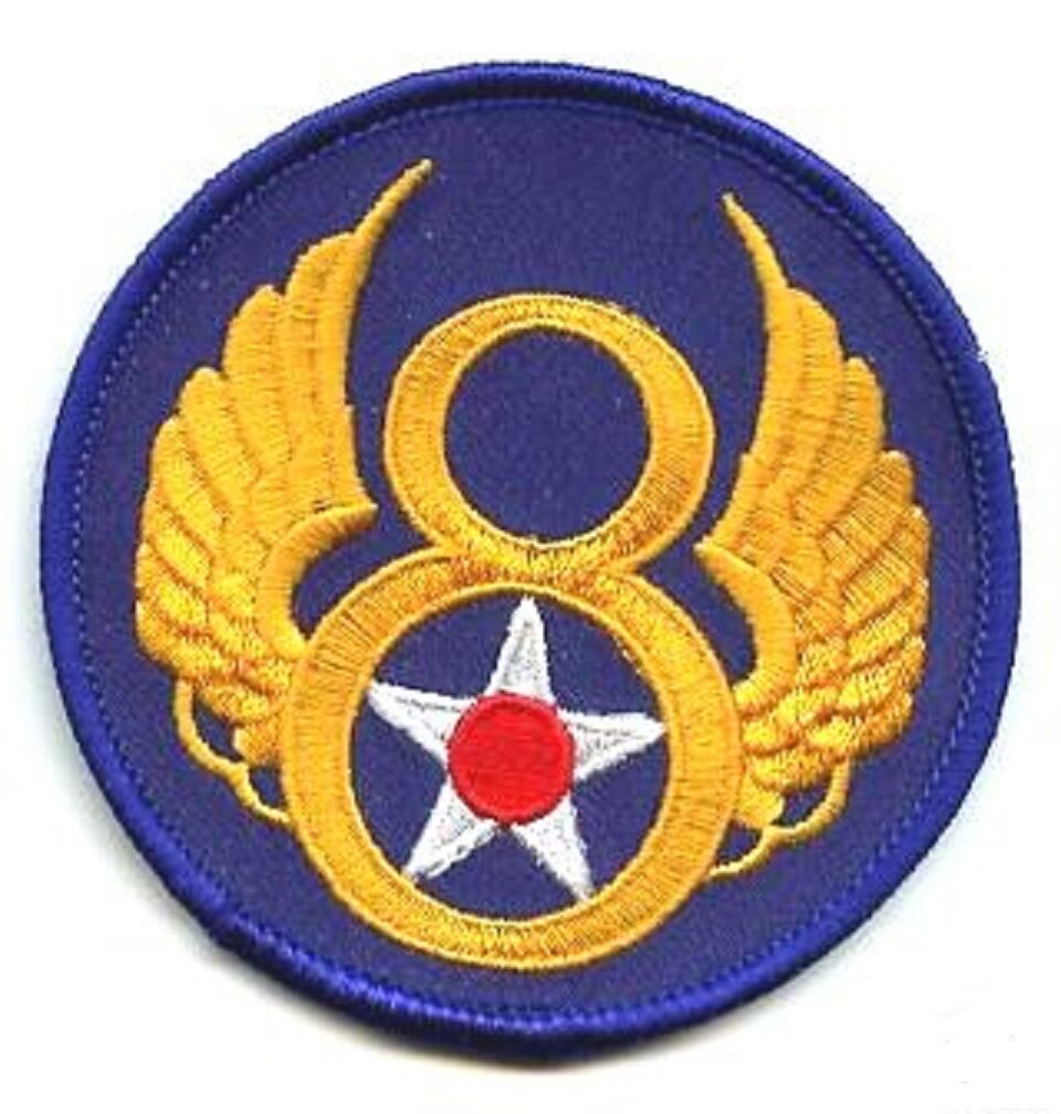 USAAF WWII 8TH AIR FORCE WWII USAAF 8TH AIR FORCE PATCH