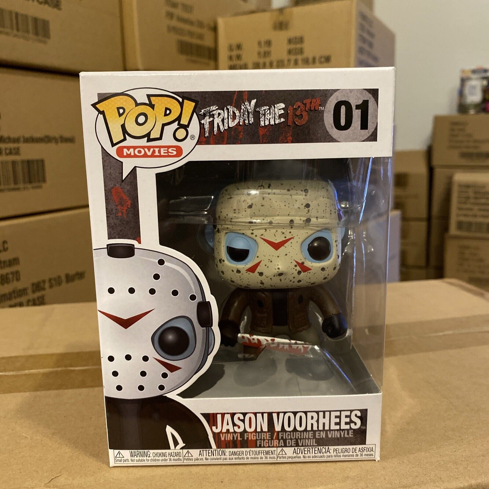 Funko Pop Friday the 13th - Jason Voorhees #1 - Mint - Horror - Movies