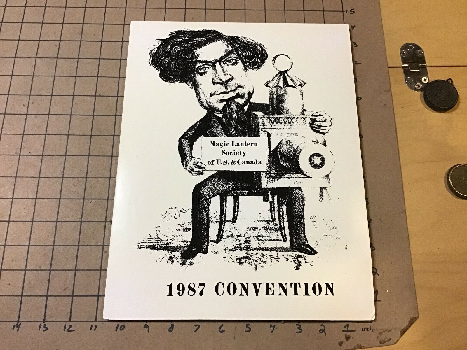 MAGIC LANTERN POSTER: 1987 Convention Us & Canada aprox 11 x 14\