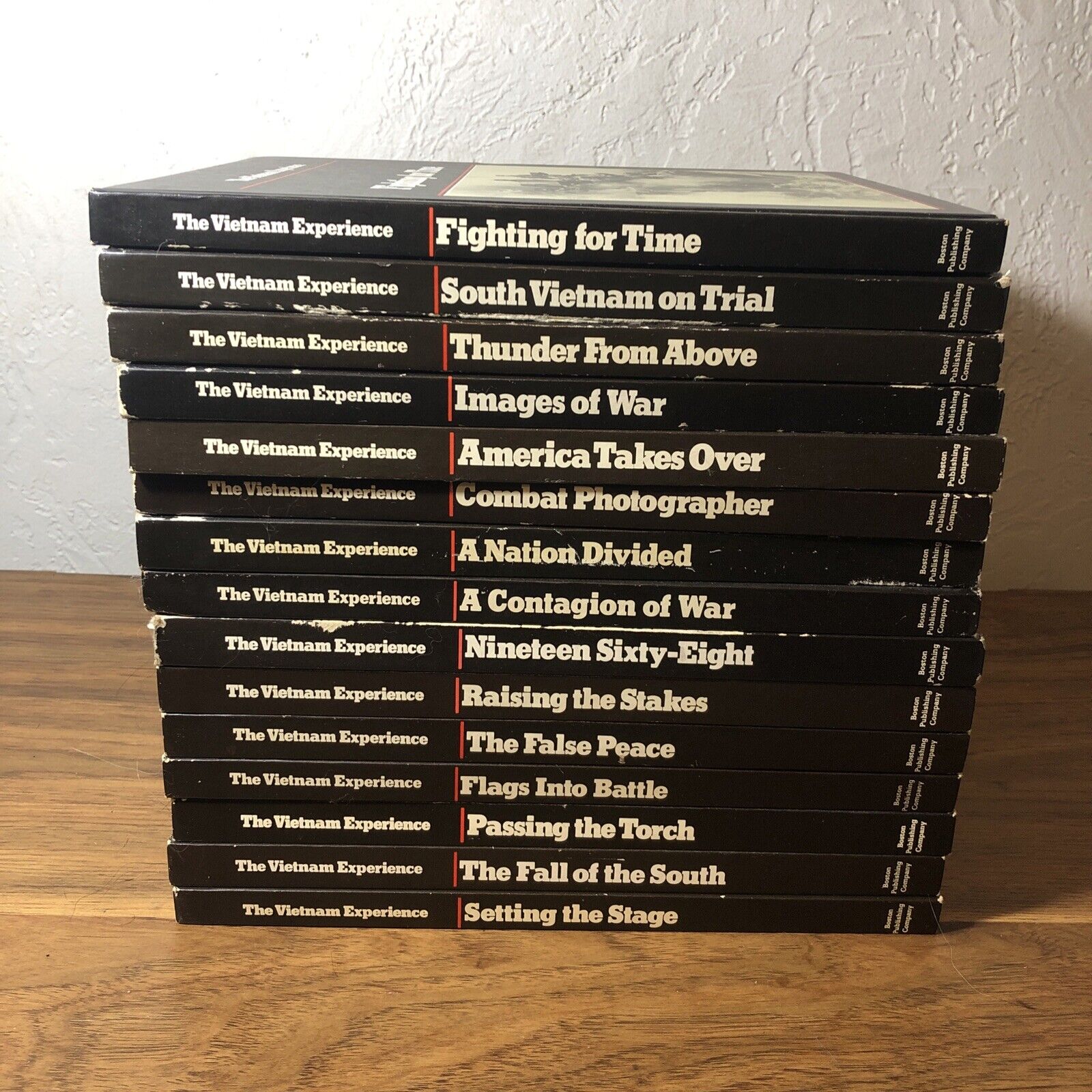 THE VIETNAM EXPERIENCE THE BOSTON PUBLISHING COMPANY 15 VOLUMES
