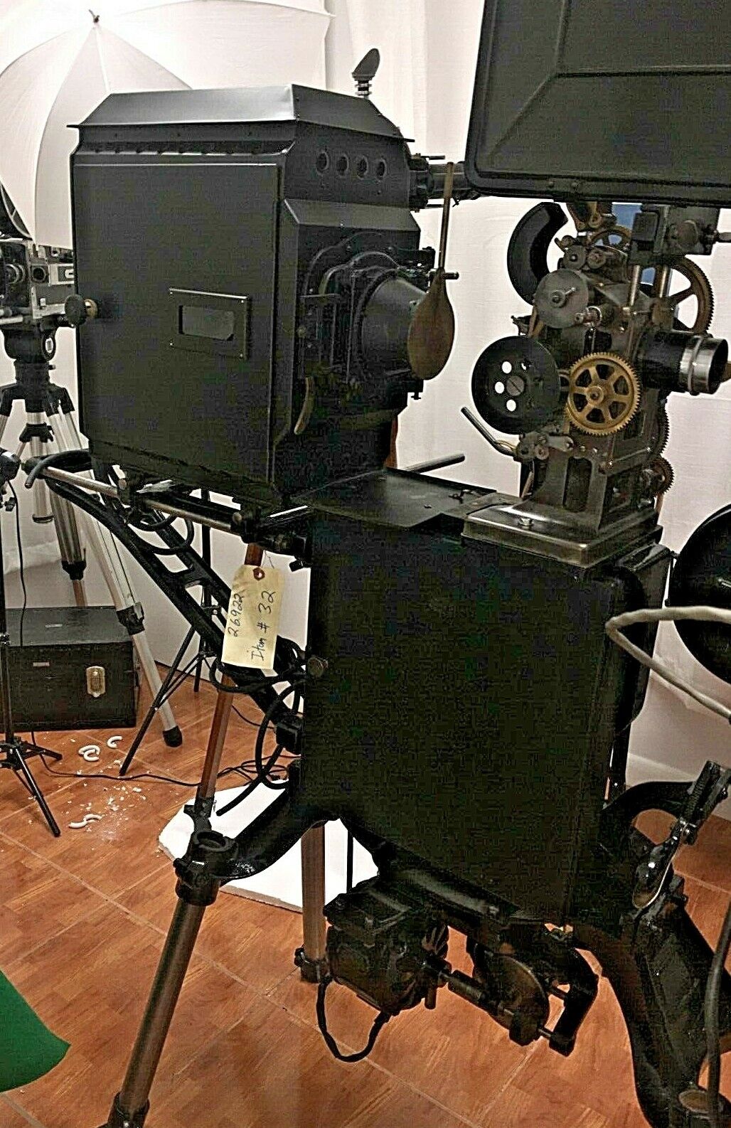 Powers Camergraph #6B powered full kit 35mm Film Projector Museum Quality