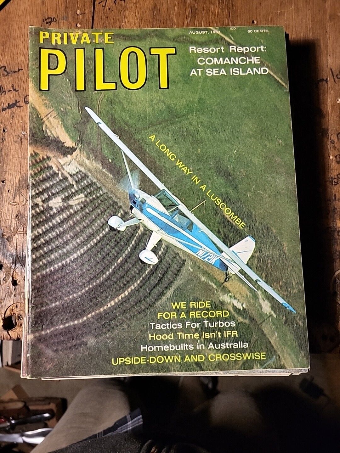 VINTAGE MAGAZINE Private Pilot AVIATION LITERATURE ✈️ AUG 1967