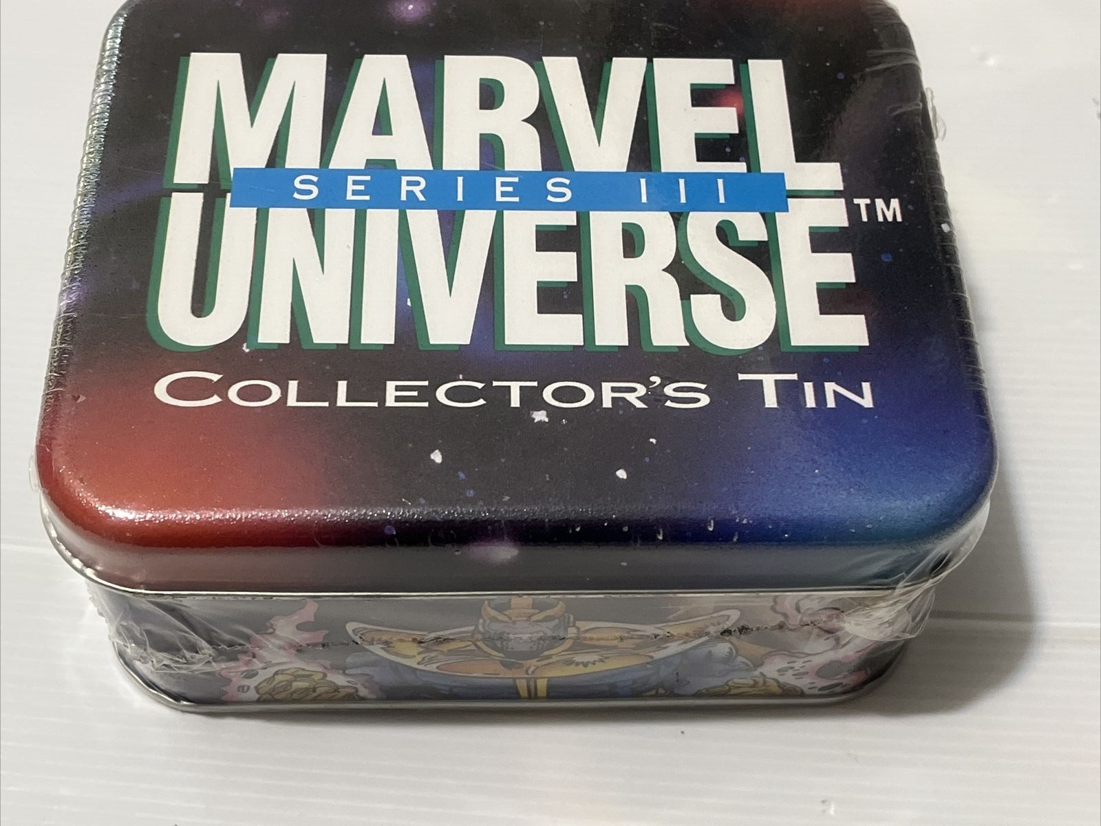 1992 Skybox Marvel Universe Series 3 Factory Sealed Collector\'s Tin LIMITED ED.