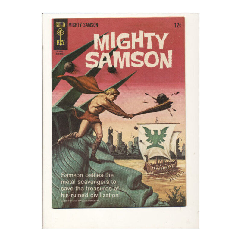 Mighty Samson (1964 series) #4 in Very Fine + condition. Gold Key comics [q@