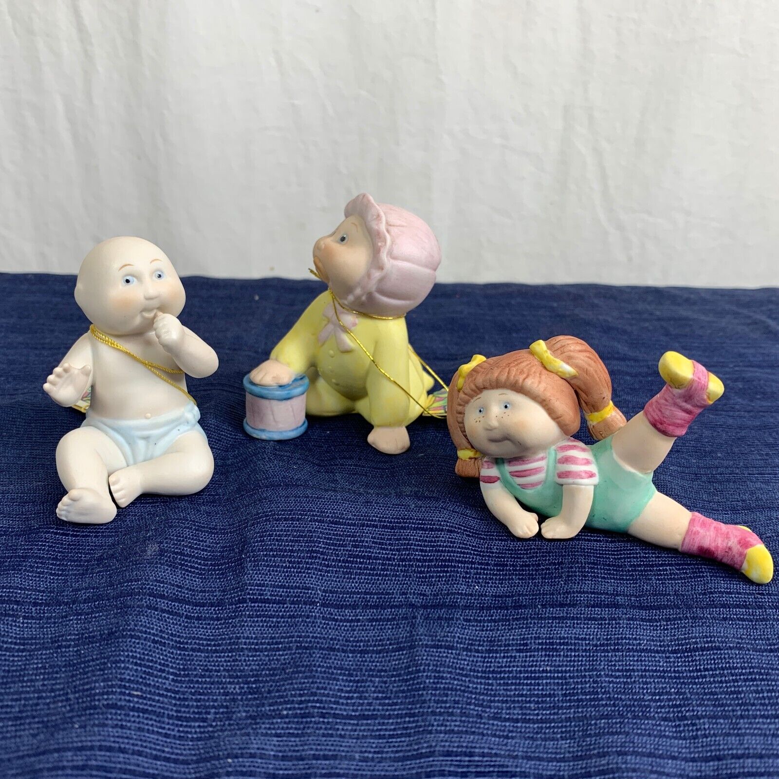 1984-85 CABBAGE PATCH KIDS Xavier Roberts Baby Figurines Lot of 3