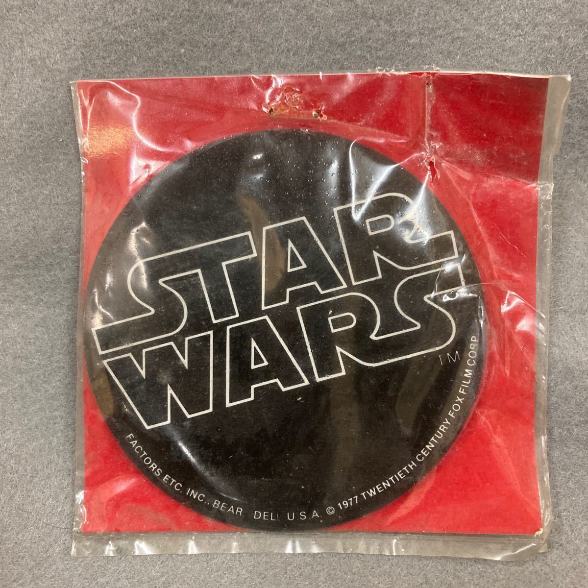 Showa Retro Star Wars Batch 1977 At That Time Material Is Plastic Board Dead Sto