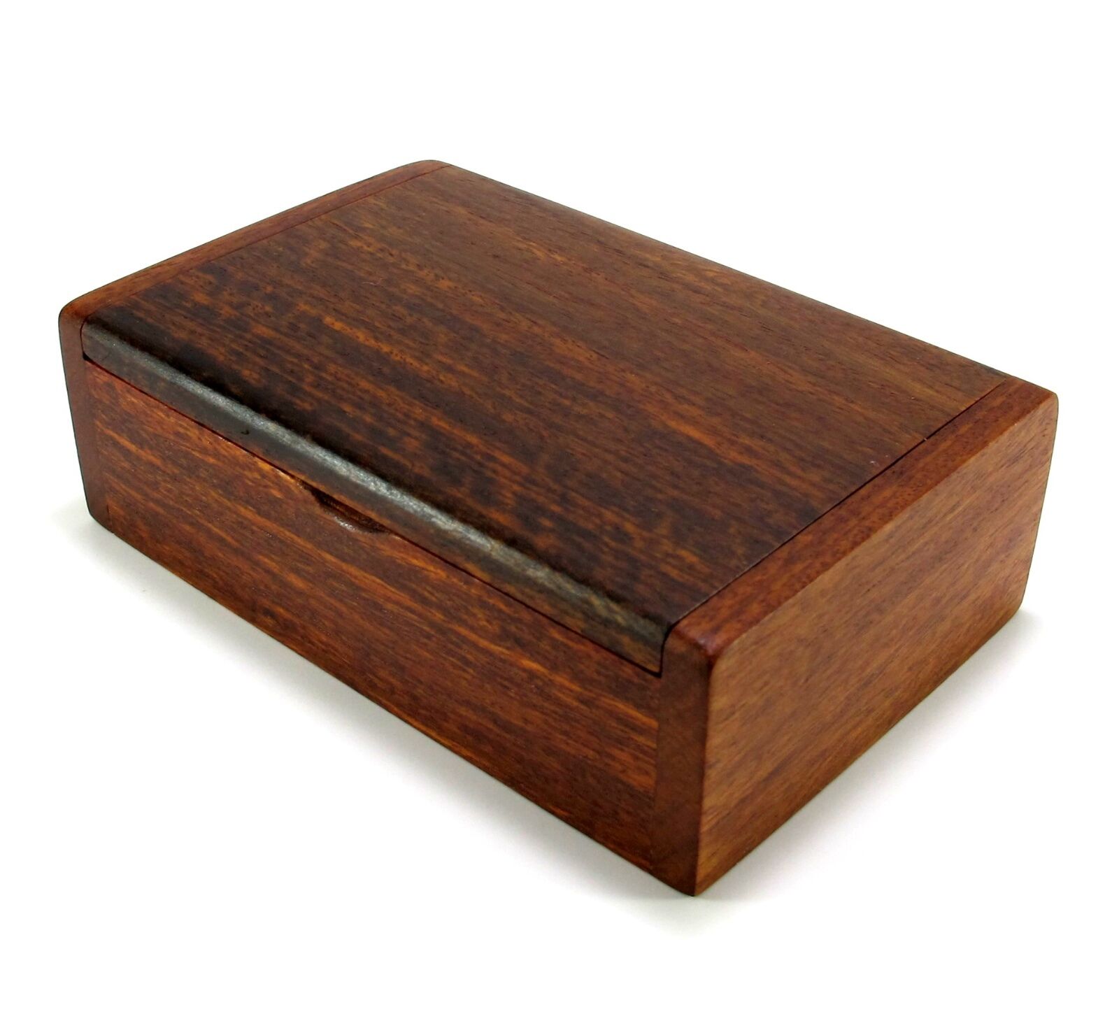 Wooden Box Handmade Trinket Storage Keepsake Jewelry Name Card Holder Gift