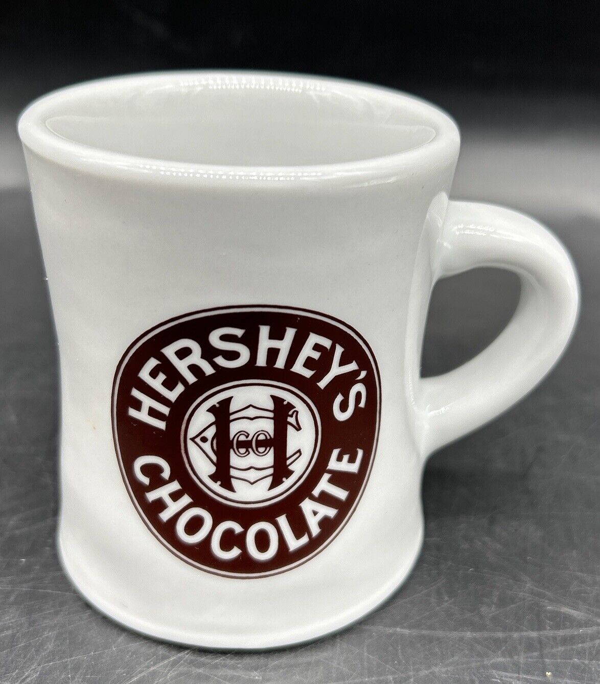 Hersheys Chocolate Brand Coffee Mug Heavy Diner Style