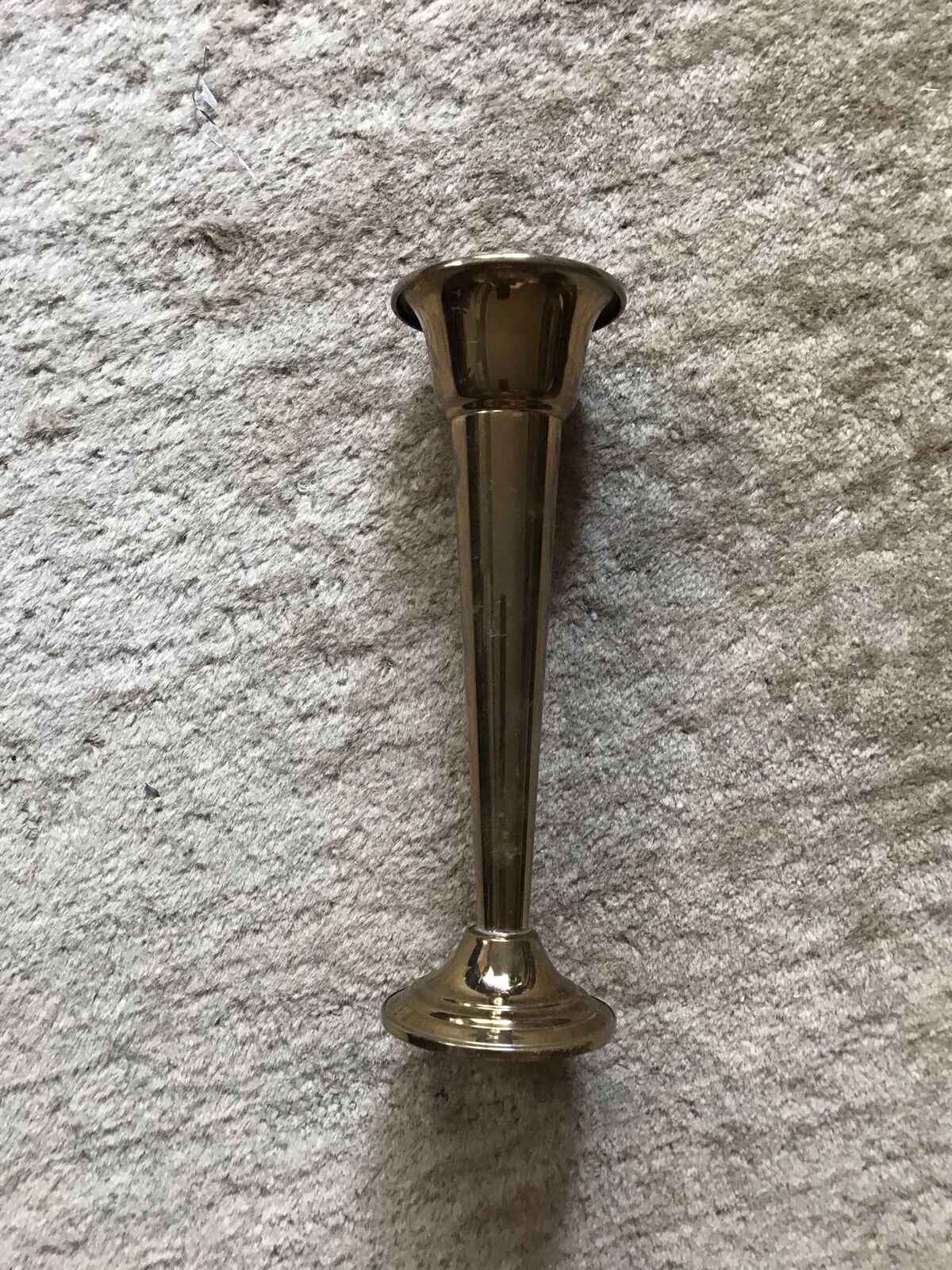 Vintage Rare Gorham Giftware L51 Brass / Copper Vase 7.5