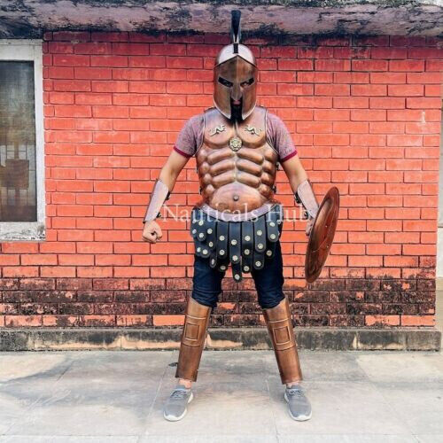 300 Movie Spartan Breastplate Costume Set | Spartan King Leonidas Costume  Media