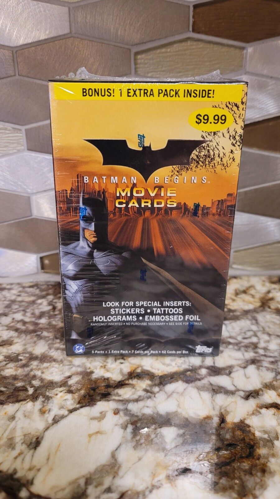 2005 TOPPS BATMAN BEGINS MOVIE CARDS Factory Sealed New 